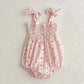 2024 New Summer Girls Princess Dress Sleeveless Cotton Printing
