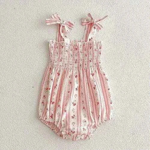 2024 New Summer Girls Princess Dress Sleeveless Cotton Printing