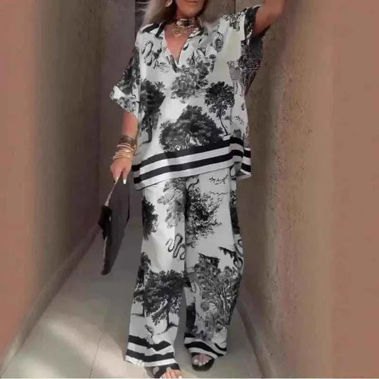 2025 American New Fashion Women's Loose Casual Tre