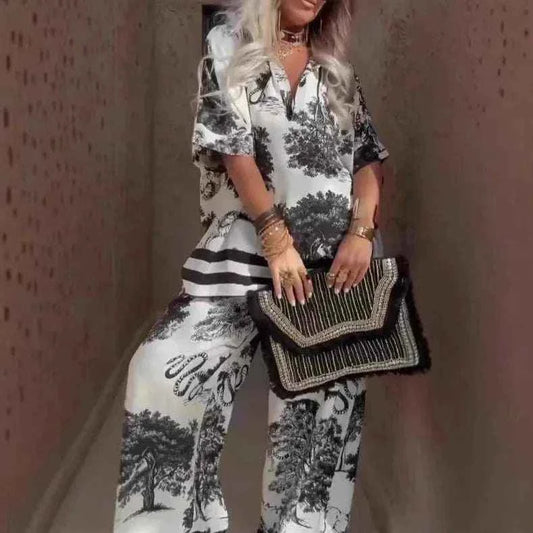 2025 American New Fashion Women's Loose Casual Tre