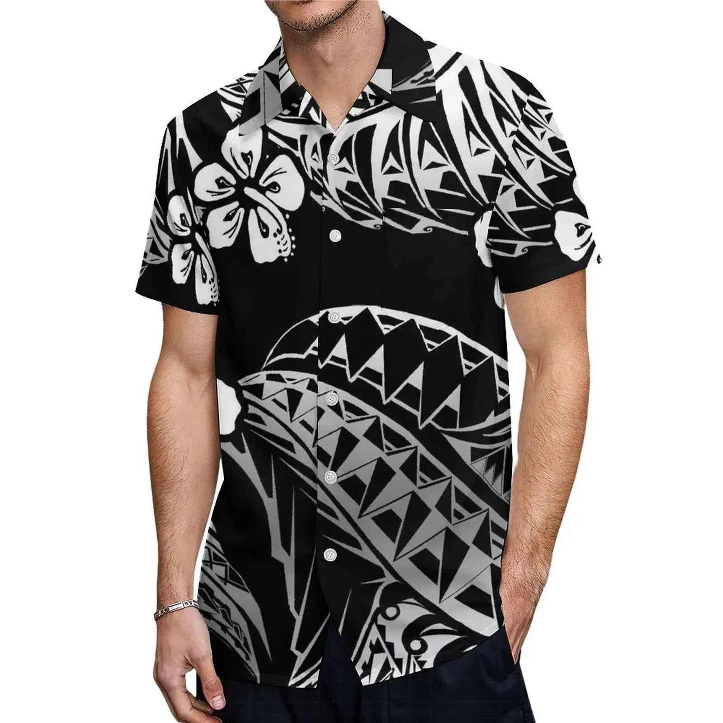 New Style Polynesian Women Long Dress Puletasi Samoan Custom