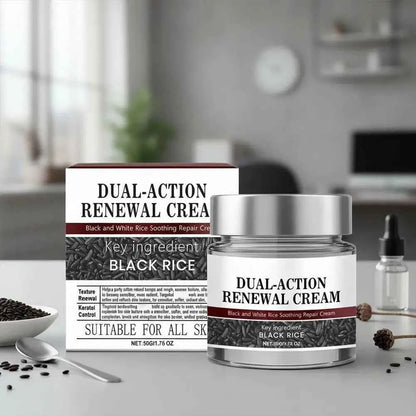 Dual Action Renewal Cream in Black and White fastdrop shop
