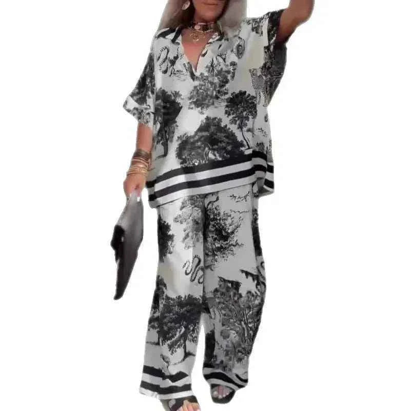 2025 American New Fashion Women's Loose Casual Tre