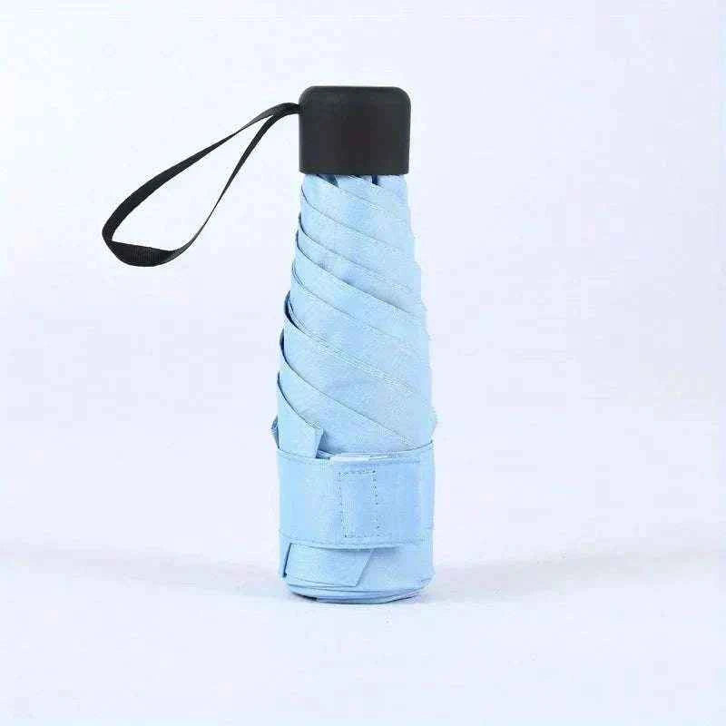 Small Folding Umbrella Rain Women Gift Men