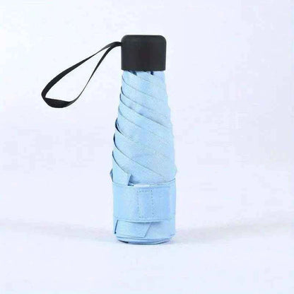 Small Folding Umbrella Rain Women Gift Men