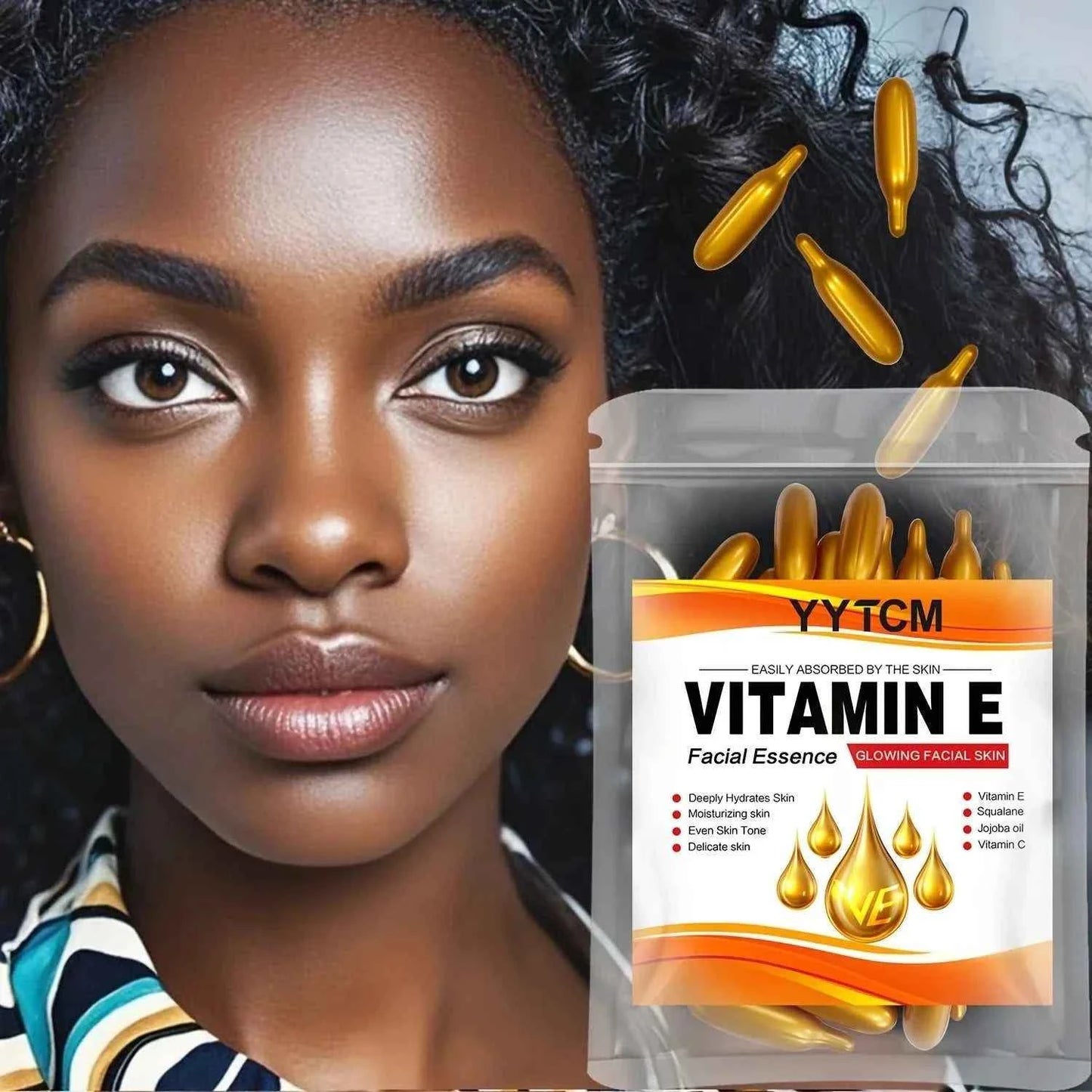 Vitamin E Deep Moisturizing Capsule Essence,
