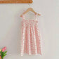 2024 New Summer Girls Princess Dress Sleeveless Cotton Printing
