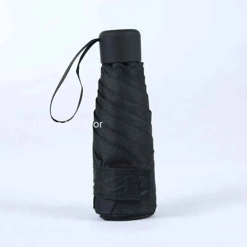 Small Folding Umbrella Rain Women Gift Men