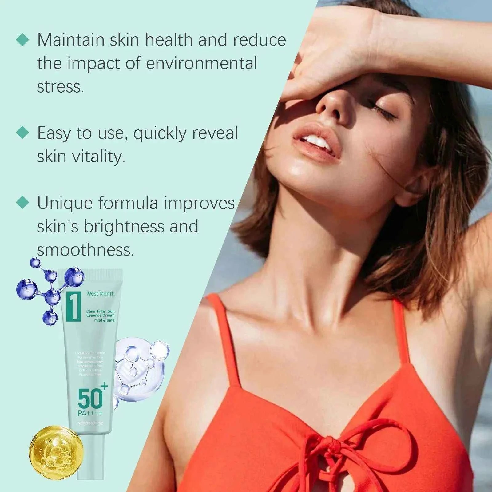Anti Sun Cream SPF50 UV Defense Broad Spectru