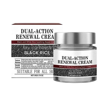 Dual-Action Renewal Cream Black White