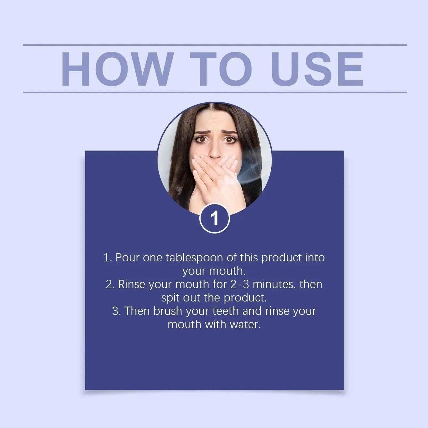 Teeth Whitening Mouthwash Remove Bad Odor