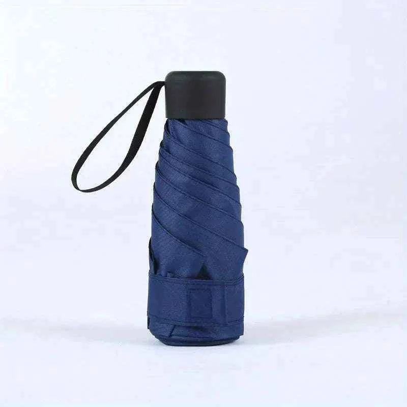 Small Folding Umbrella Rain Women Gift Men