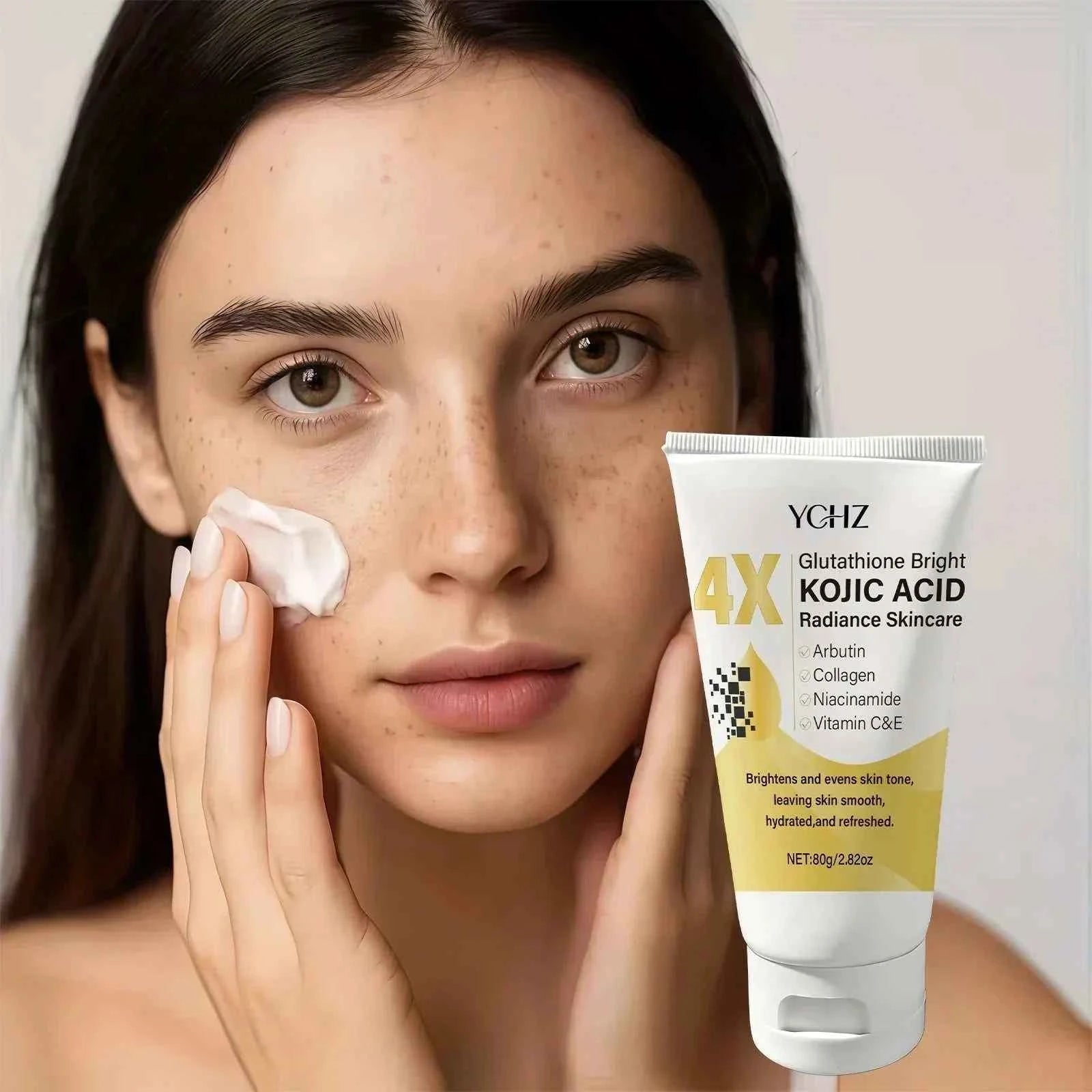 Kojic Acid Face Cream Evens Out Skin