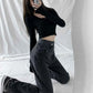 Wide Leg Pants Women Vintage Jeans
