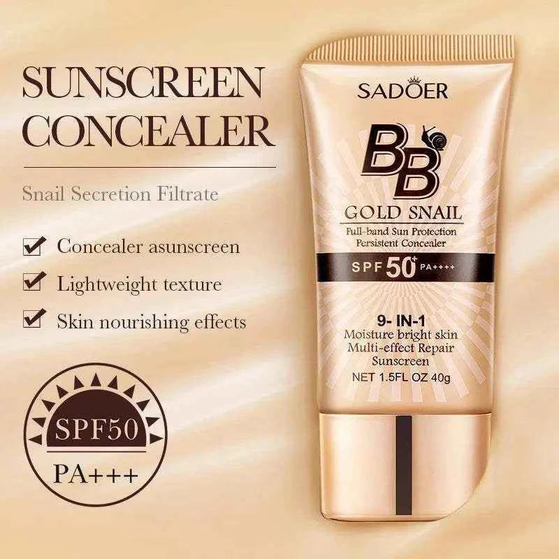SADOER Gold Snail Sunscreen BB Cream