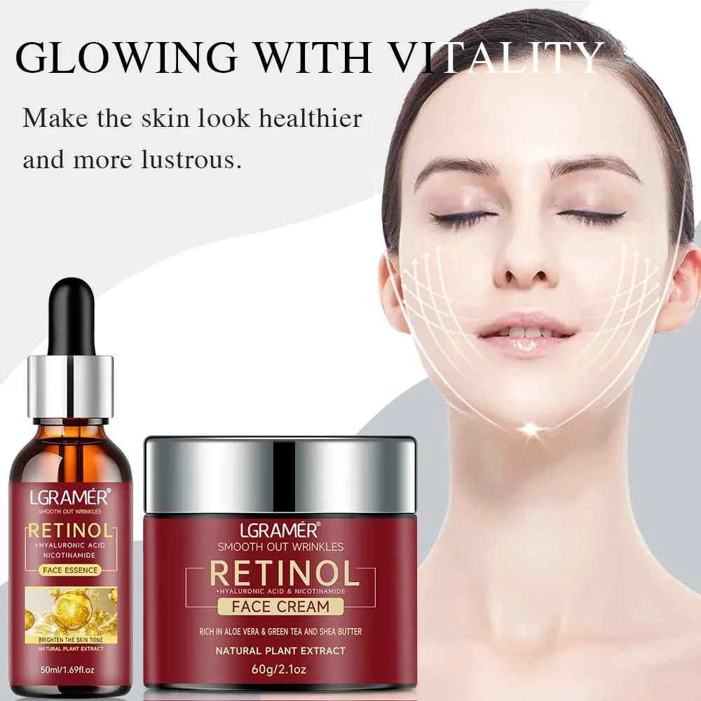 Retinol Serum Combo Face Cream Lifting