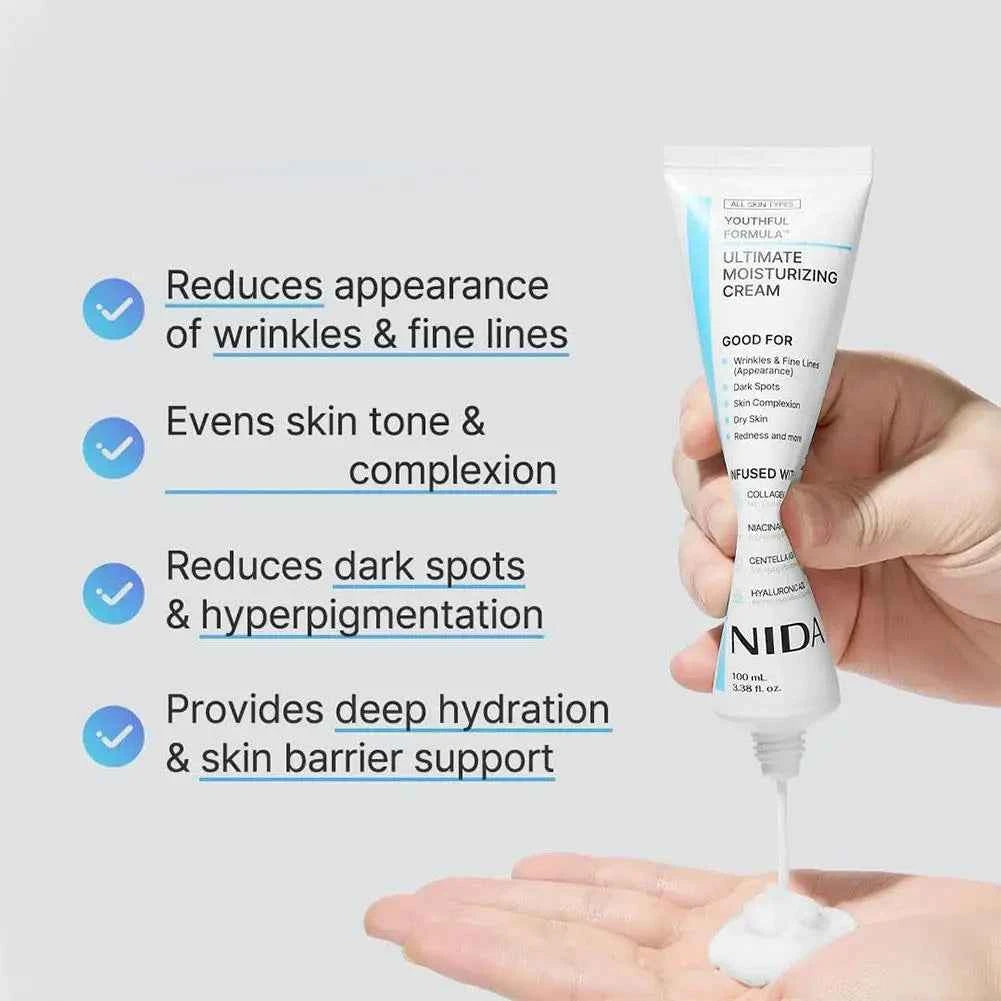 NIDA Deep Moisturizing Repair Cream Natural Plant