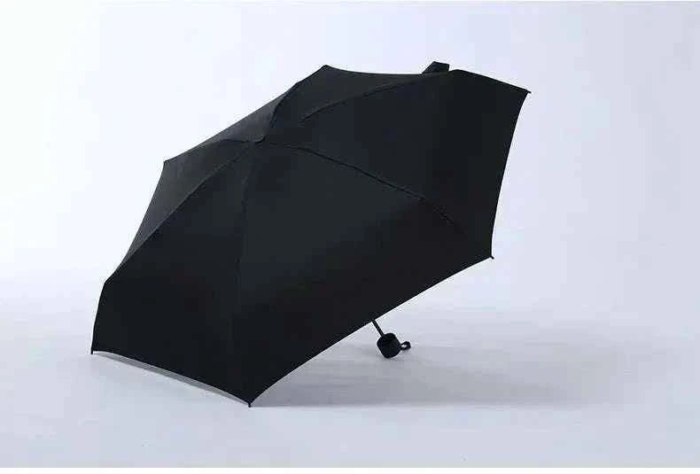 Small Folding Umbrella Rain Women Gift Men
