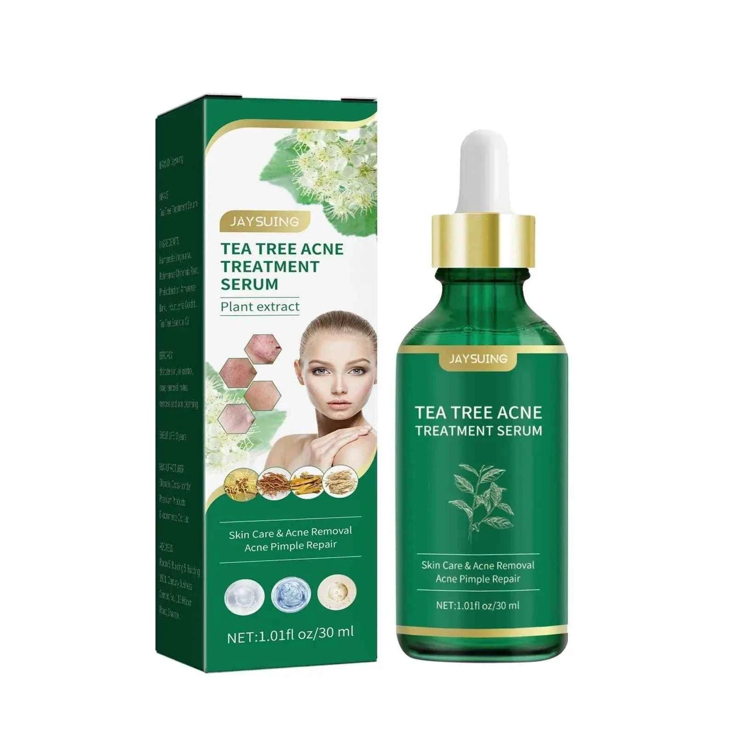 Tea Tree Oil Acne essence Attenuates Acne Print Facial