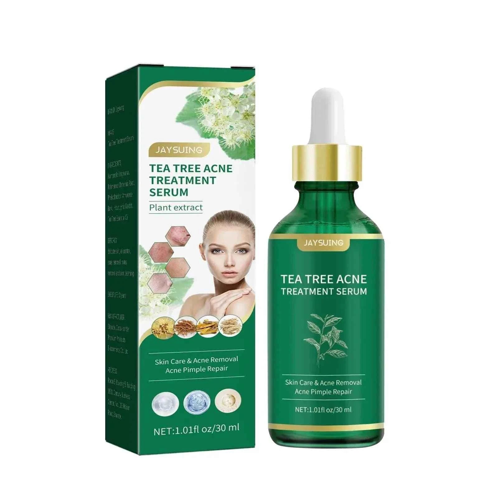 Tea Tree Oil Acne essence Attenuates Acne Print Facial