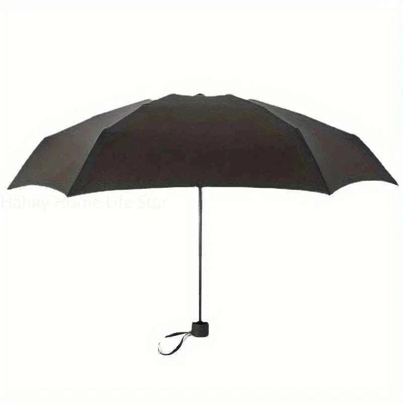 Small Folding Umbrella Rain Women Gift Men