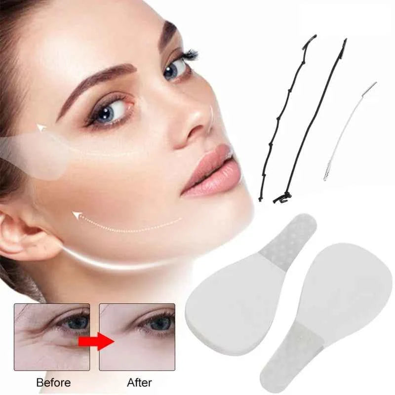 40-240Pcs/Set Invisible Facial Liftting Stickers