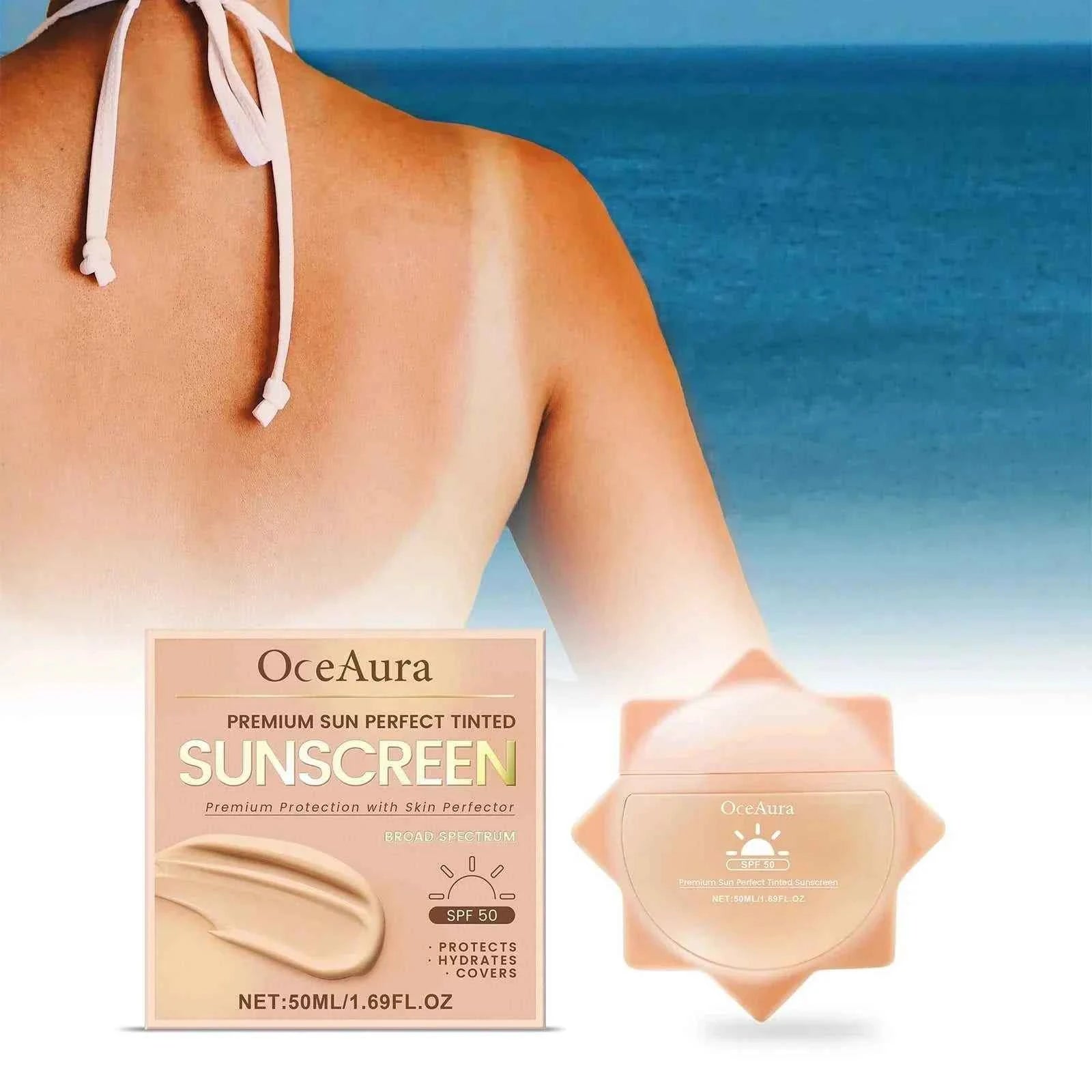 Sunscreen For Face Whole Body SPF 50+ UV Resistant Skin Protection