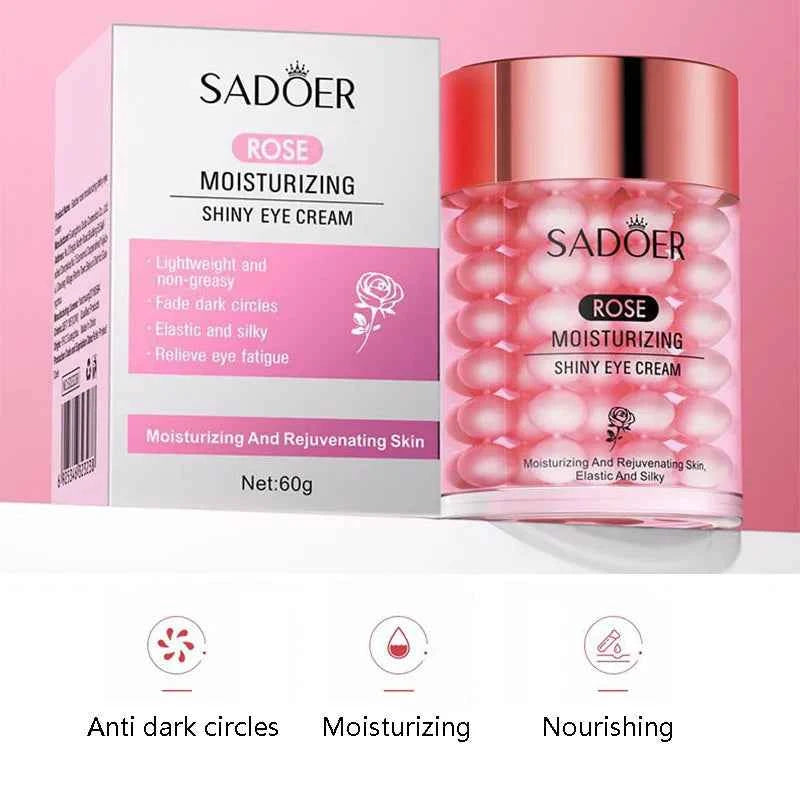 SADOER Rose Eye Cream Anti Dark Circles Removal Eye