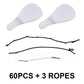 40-240Pcs/Set Invisible Facial Liftting Stickers