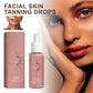 Achieve a radiant, sun-kissed glow all year round with this tanning face serum, designed for both face and body. This lightweight and buildable formula helps you cre