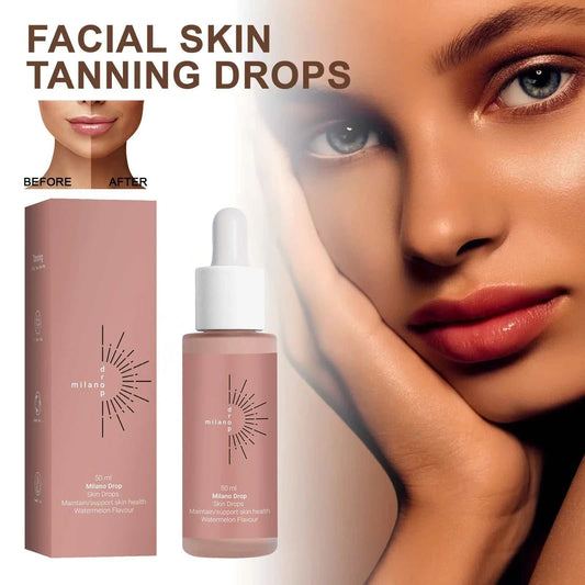 Achieve a radiant, sun-kissed glow all year round with this tanning face serum, designed for both face and body. This lightweight and buildable formula helps you cre