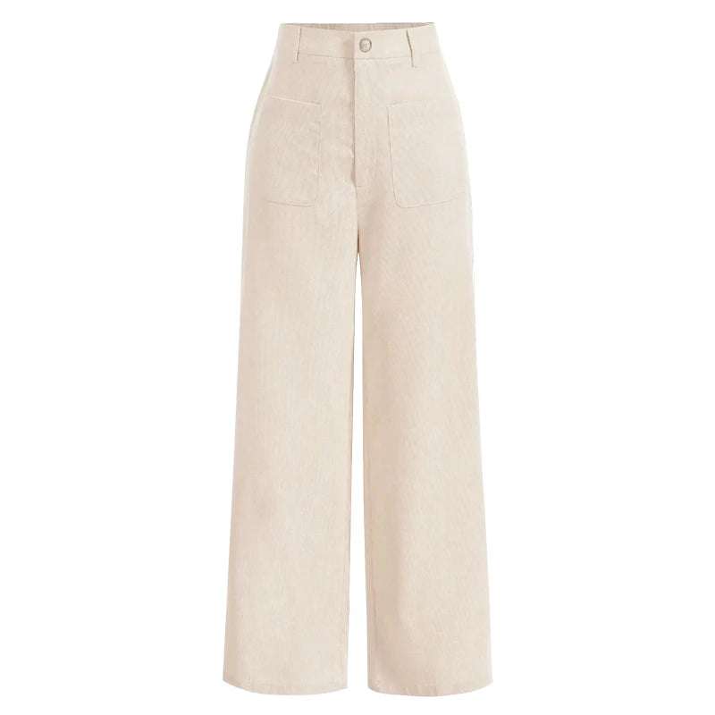 Upgrade your everyday wardrobe with these stylish women’s plain wide leg pants, designed to offer the perfect balance of comfort and modern fashion. Featuring a clea