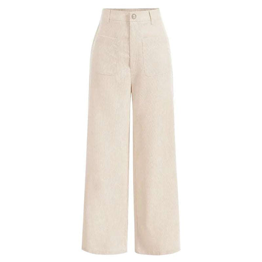 Upgrade your everyday wardrobe with these stylish women’s plain wide leg pants, designed to offer the perfect balance of comfort and modern fashion. Featuring a clea