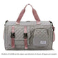 Large Capacity Durable Casual Nylon Argyle Travel