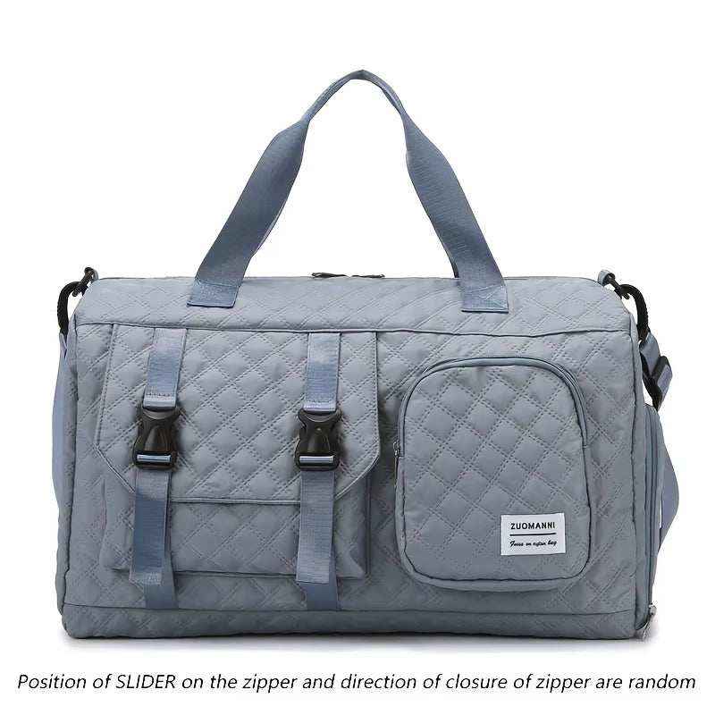 Large Capacity Durable Casual Nylon Argyle Travel