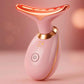 Neck Face Lifting Massager Skin Tighten Device LED anti Wrinkle Double Chin US