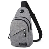 Stay stylish and organized on the go with this versatile sling bag designed for both men and women. Combining the functionality of a chest bag and the convenience of
