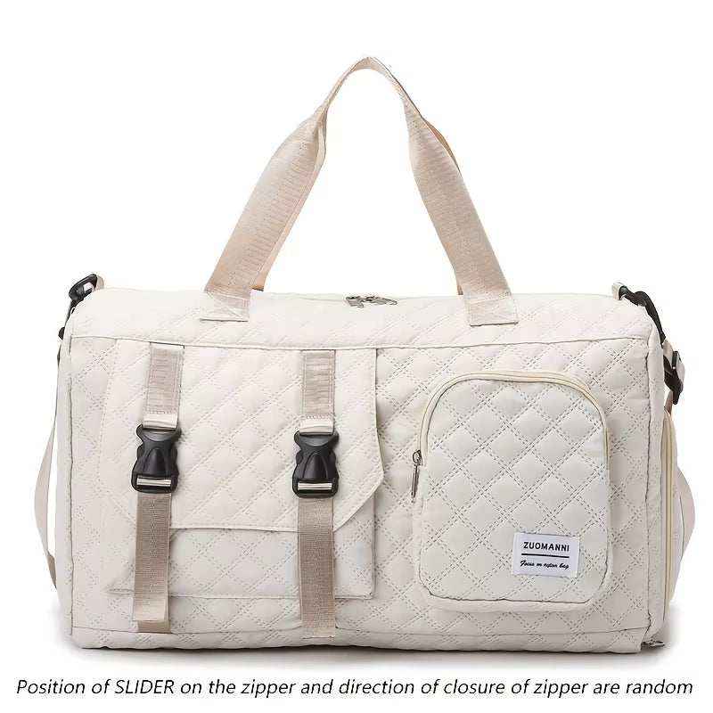 Large Capacity Durable Casual Nylon Argyle Travel