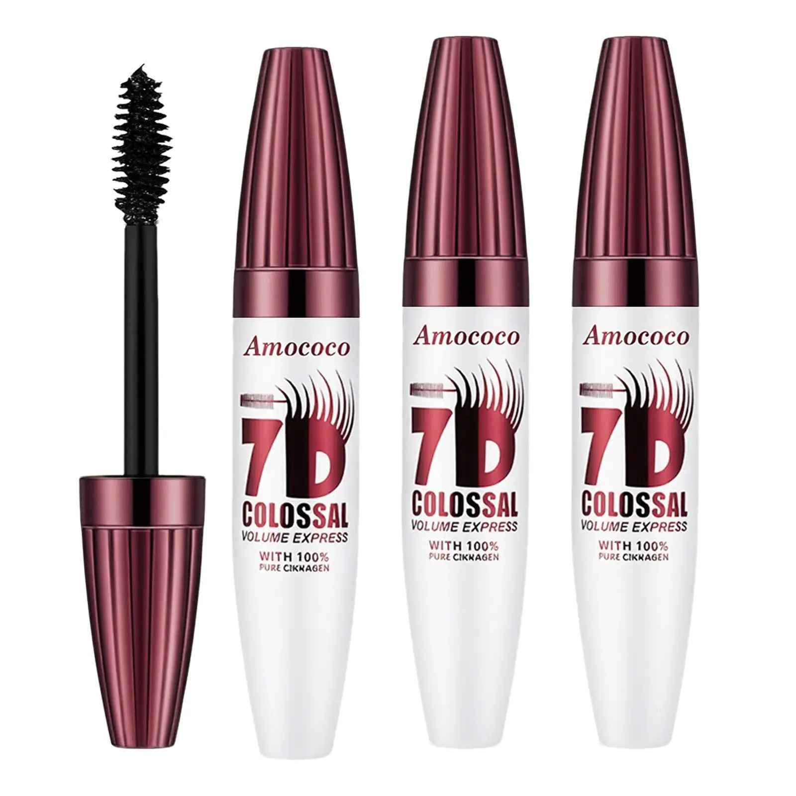 7D Waterproof Volume Mascara Long