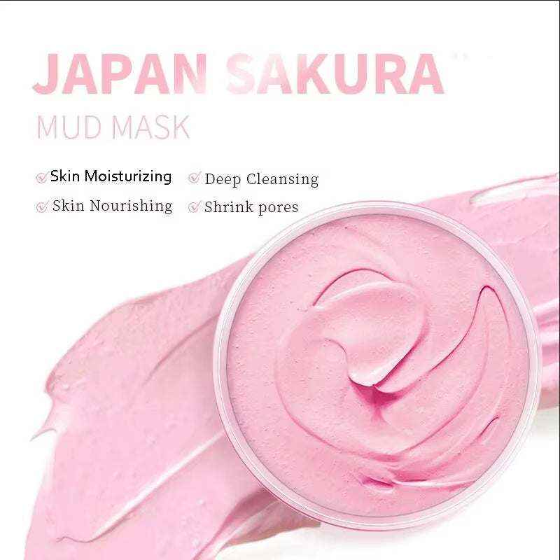 Naturals Sakura Volcanic Mud Mask for Face Deep