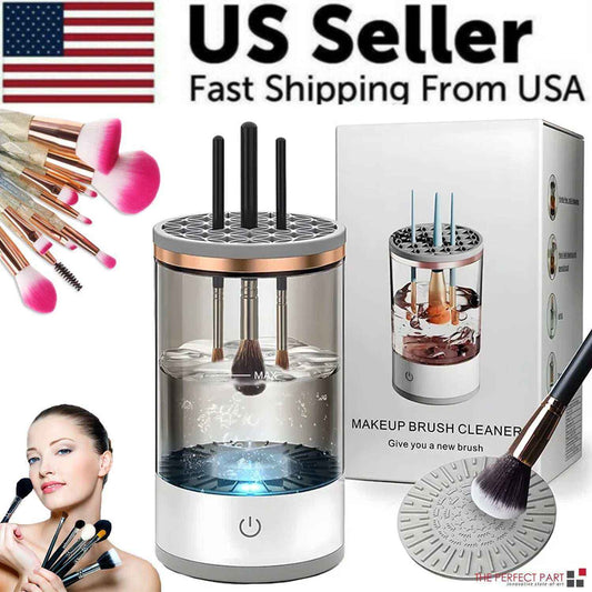 Automatic Brush Cleaner Electric Makeup
