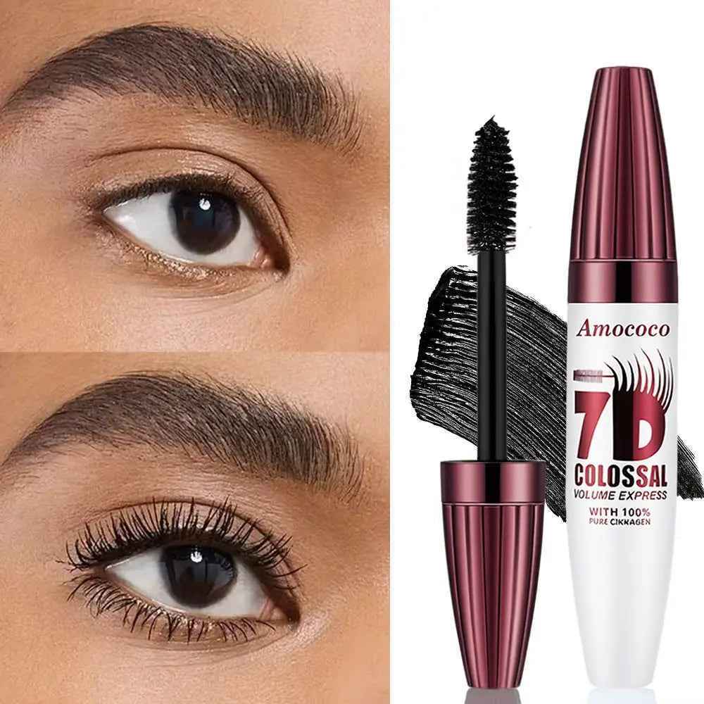 7D Waterproof Volume Mascara Long
