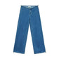 Step into bold street style with the Pwest NYC Low-Rise Wide-Leg Jeans, designed for fashion lovers who embrace the iconic Y2K aesthetic. Featuring a low-rise waist 